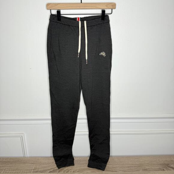 Tracksmith Downeaster Merino Wool Gray Athletic Sweatpant Jogger Womens X-Small - Picture 1 of 11